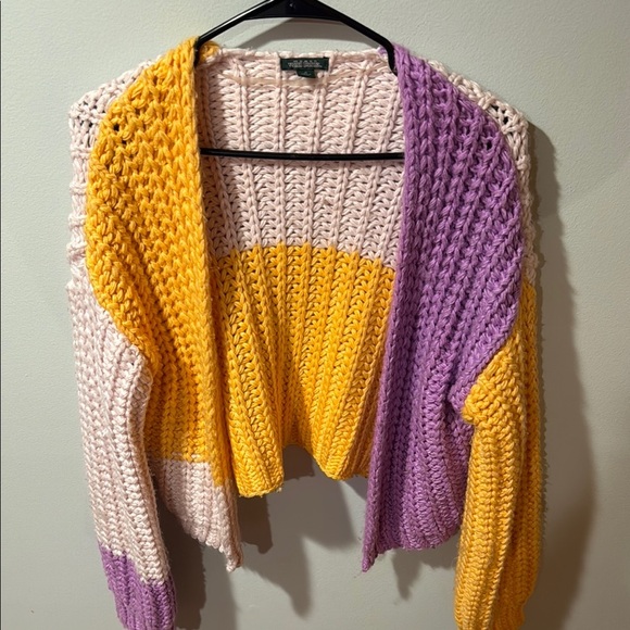 Colorful Knit Women's Sweater - Picture 6 of 6